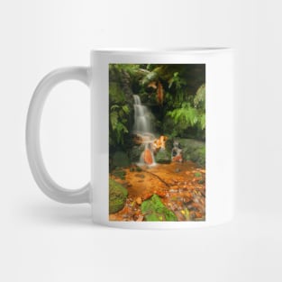 In The Valley of Orange & Green Mug